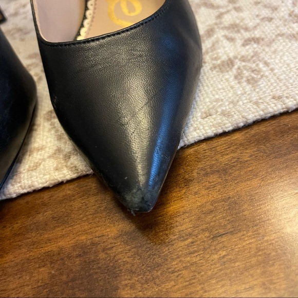 Sam Edelman | Black Leather Hazel Pump SZ 7.5 - Picture 2 of 11